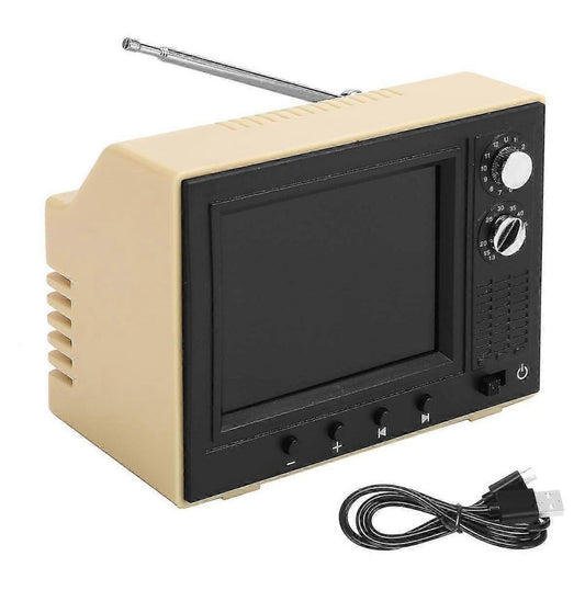 Mini 90s Retro TV - Nostalgia in the Palm of Your Hand with USB