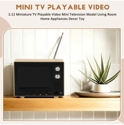 Mini 90s Retro TV - Nostalgia in the Palm of Your Hand with USB